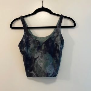 Size 8 Lulu Tie Dye Align Tank